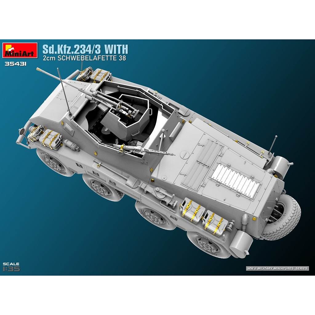 35431 1/35 Sd.Kfz.234/3 w/2cm ٥եå38
