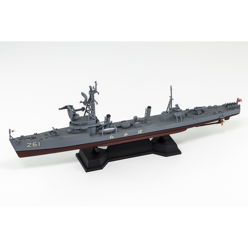 観艦式 海上自衛隊艦船・航空機 ARカード 17枚セット 新製品】SPJ04 海上自衛隊 護衛艦 DE-261 わかば(船底付き
