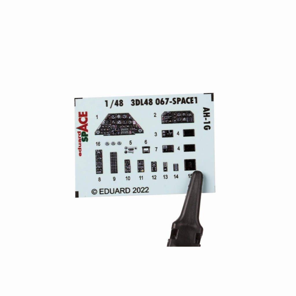 3DL48067 1/48 �٥� AH-1G ���֥� �����ڡ���������3D�ǥ�����w/���å��󥰥ѡ��ĥ��å� (���ڥ����ۥӡ���)