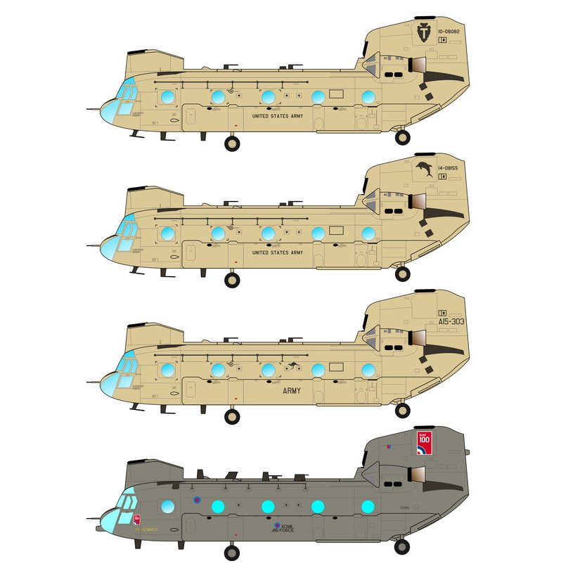 48148 ボーイング CH-47 チヌーク | カラカルモデル Caracal Models