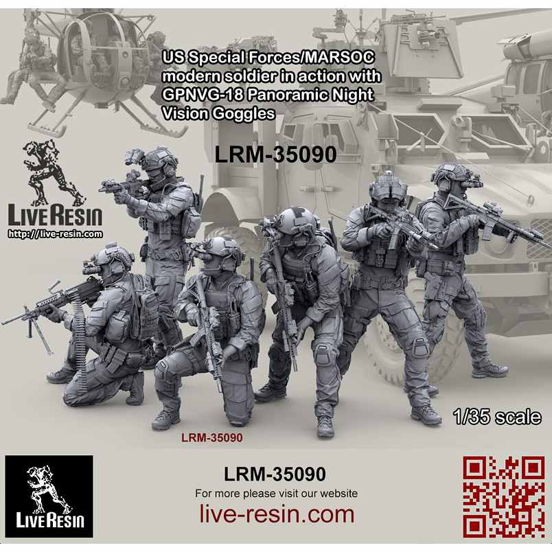 LRM-35090 アメリカ海兵隊特殊作戦コマンド MARSOC インアクション w
