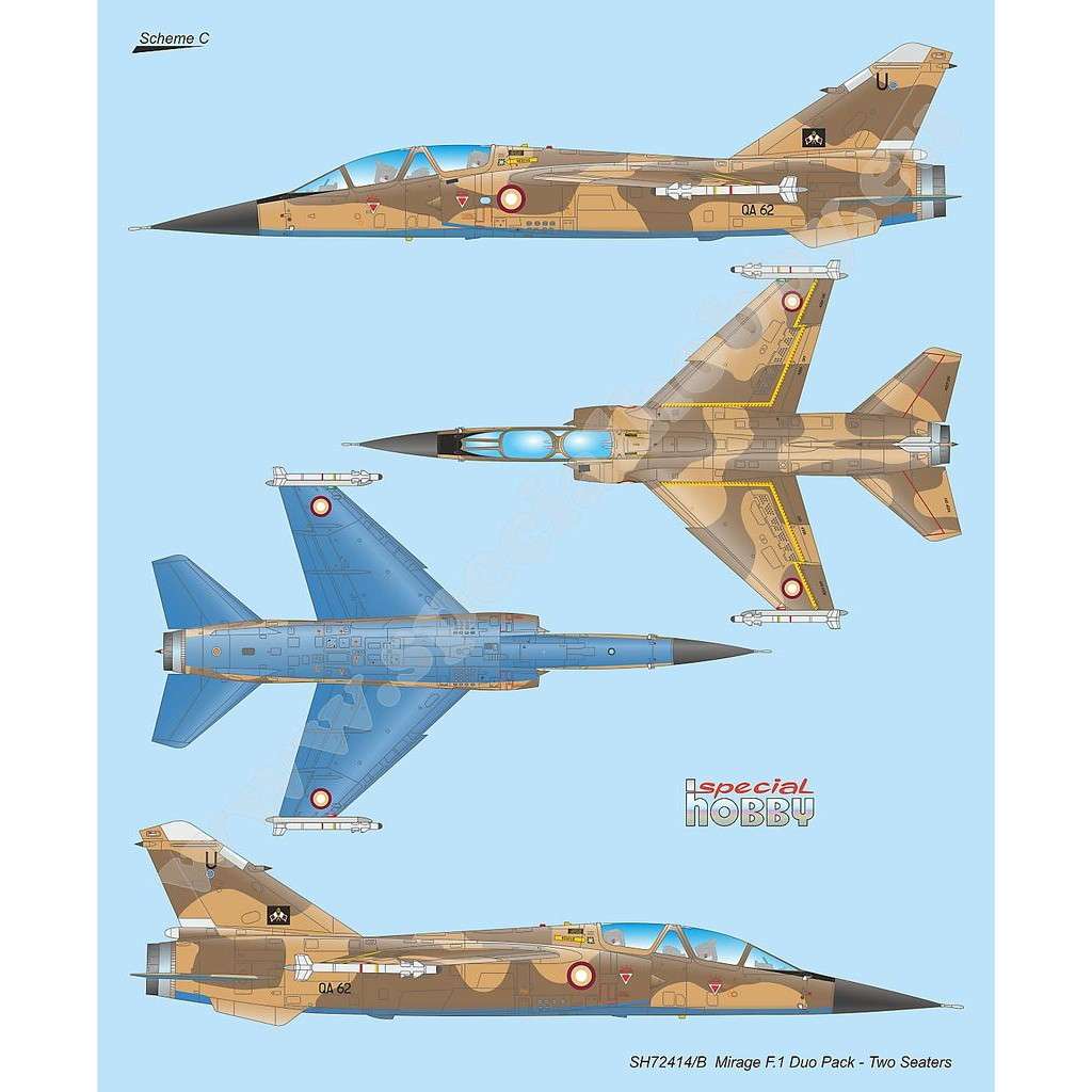 72414 ミラージュ F.1 デュアルコンボ リミテッドエディション