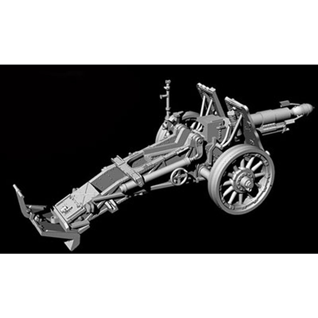 新製品】72123 独 150mm重歩兵砲 sIG33 木製車輪&シュティールグ