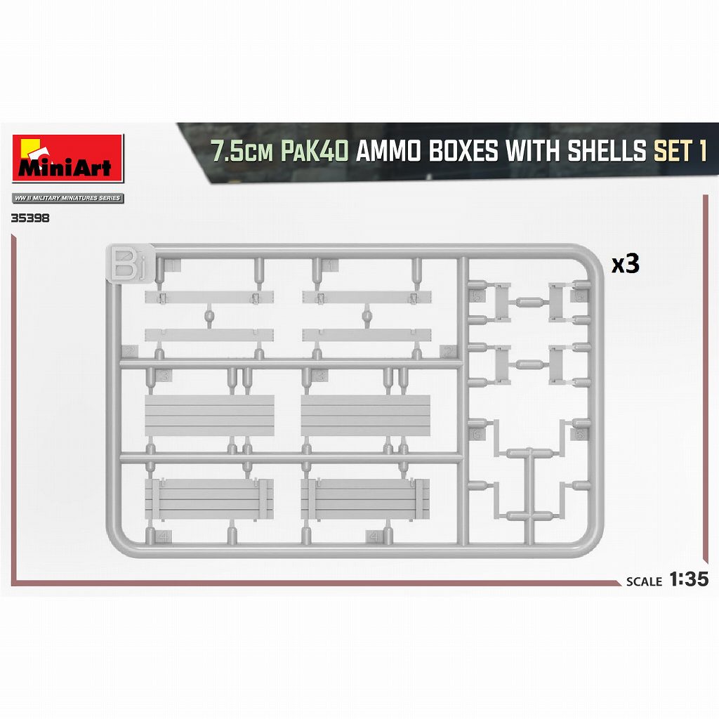 35398 1/35 7.5cm PaK40 ����Ȣ w/ˤ�ƥ��å�1