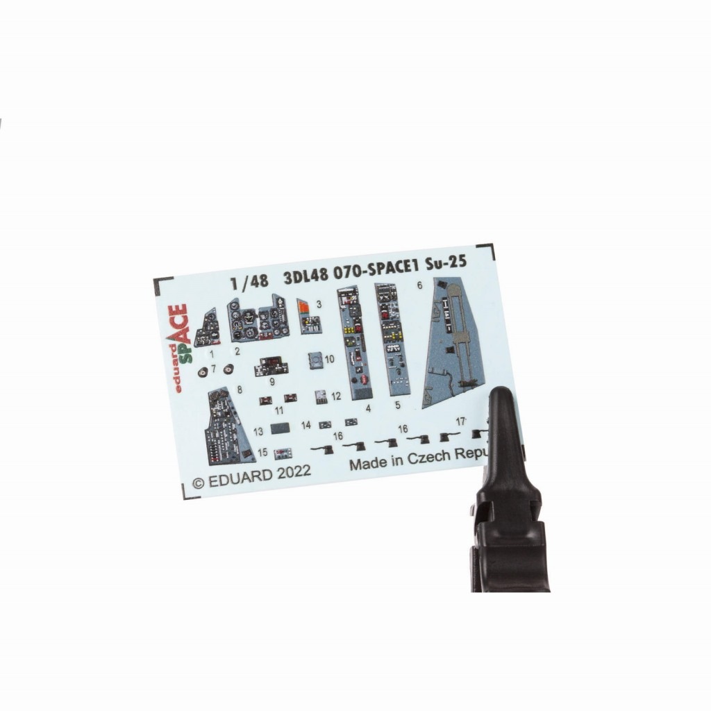 3DL48070 1/48 ���ۡ��� Su-25 �ե��å��եå� �����ڡ���������3D�ǥ�����w/���å��󥰥ѡ��ĥ��å� (���٥�����)