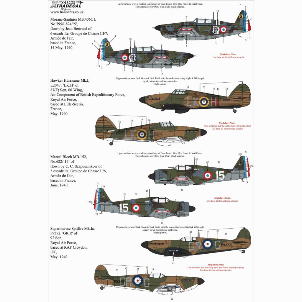 X48235 ナチス・ドイツのフランス侵攻 フランスとイギリスの戦闘