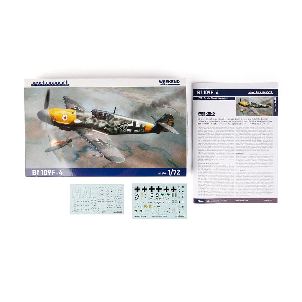 7478 1/72 ��å�������ߥå� Bf109F-4 ������������ɥ��ǥ������