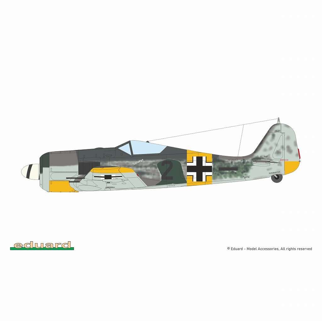 82137 1/48 �ե��å������ Fw190A-6 �ץ��ե��ѥå�