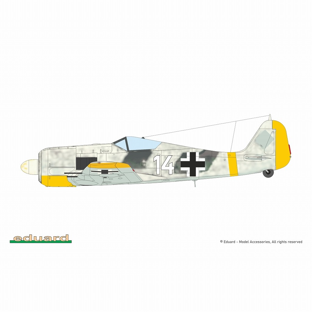 82137 1/48 �ե��å������ Fw190A-6 �ץ��ե��ѥå�