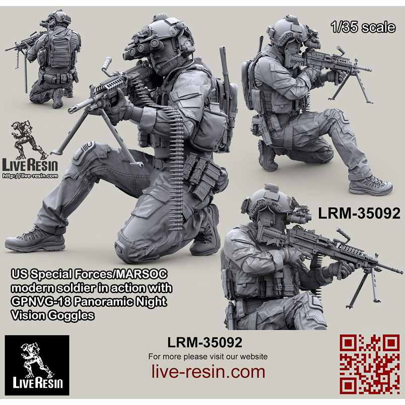 LRM-35092 アメリカ海兵隊特殊作戦コマンド MARSOC インアクション w
