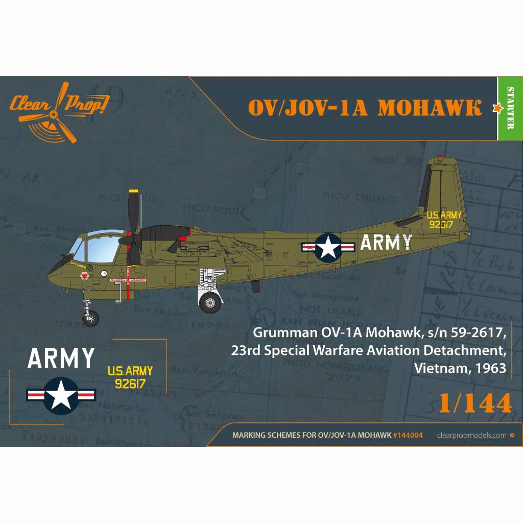 CP144004 グラマン OV-1A/JOV-1A モホーク | クリアプロップ ClearProp