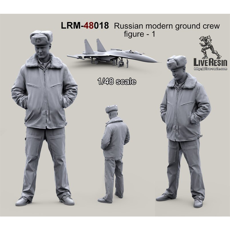 LRM-48018 現用 ロシア軍グランドクルー 1 | ライブレジン Live Resin