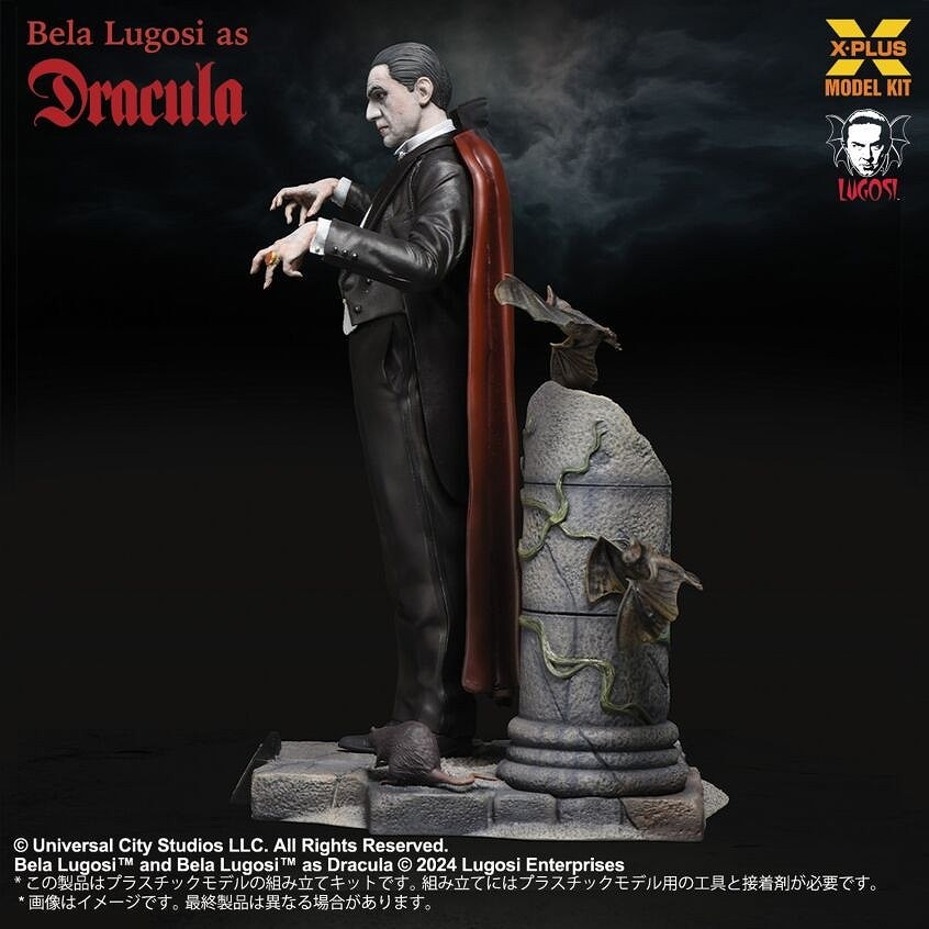 1/8スケール ベラ・ルゴシ as ドラキュラ プラスチックモデル