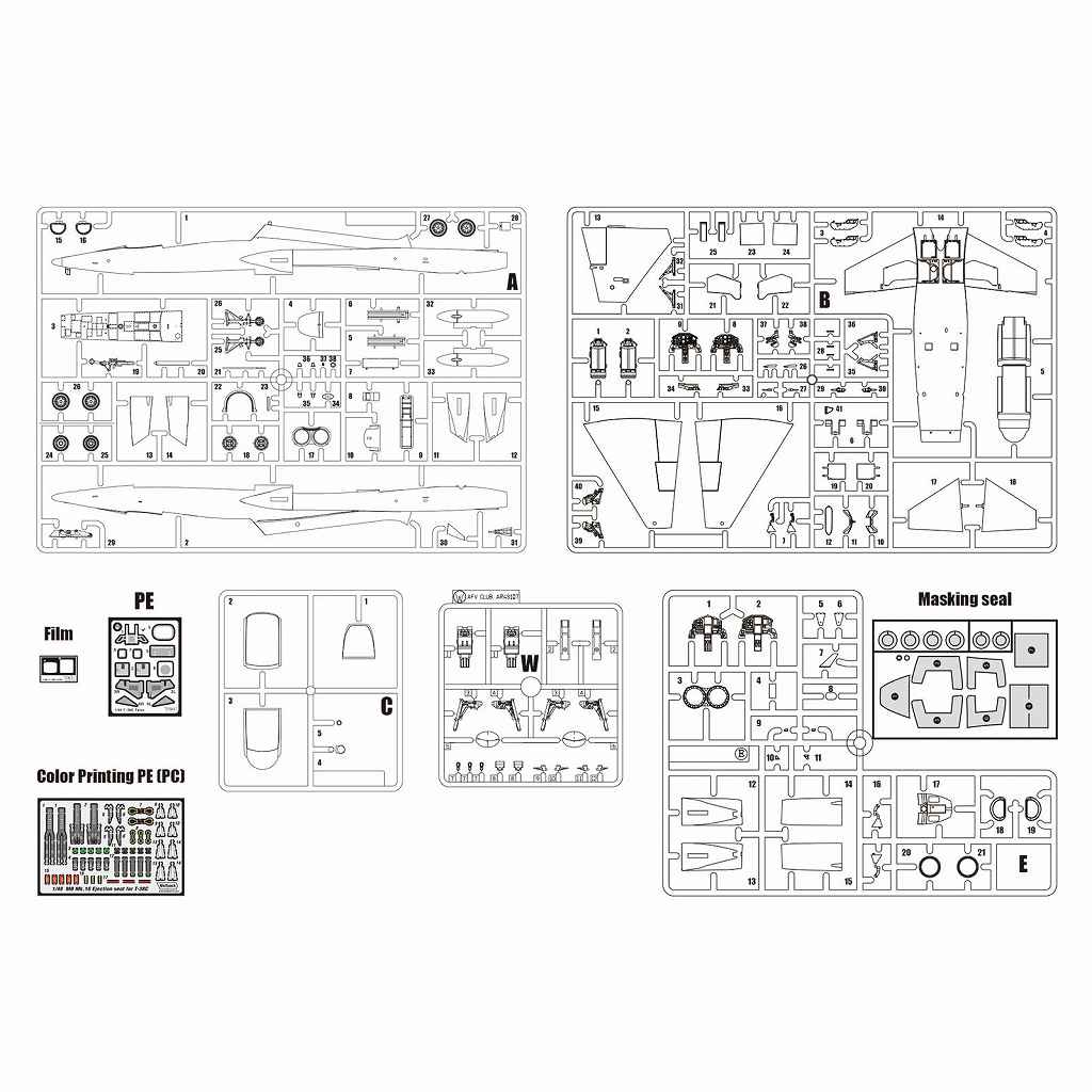 WP10015 1/48 T-38C ������ �ֵ�ǰ������
