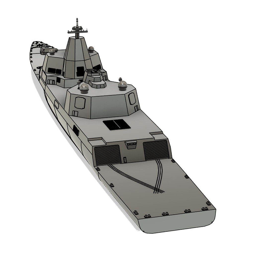 新製品】MC-M04 アメリカ海軍 新型戦艦「トランプ級」BBG-1 | 模型工房