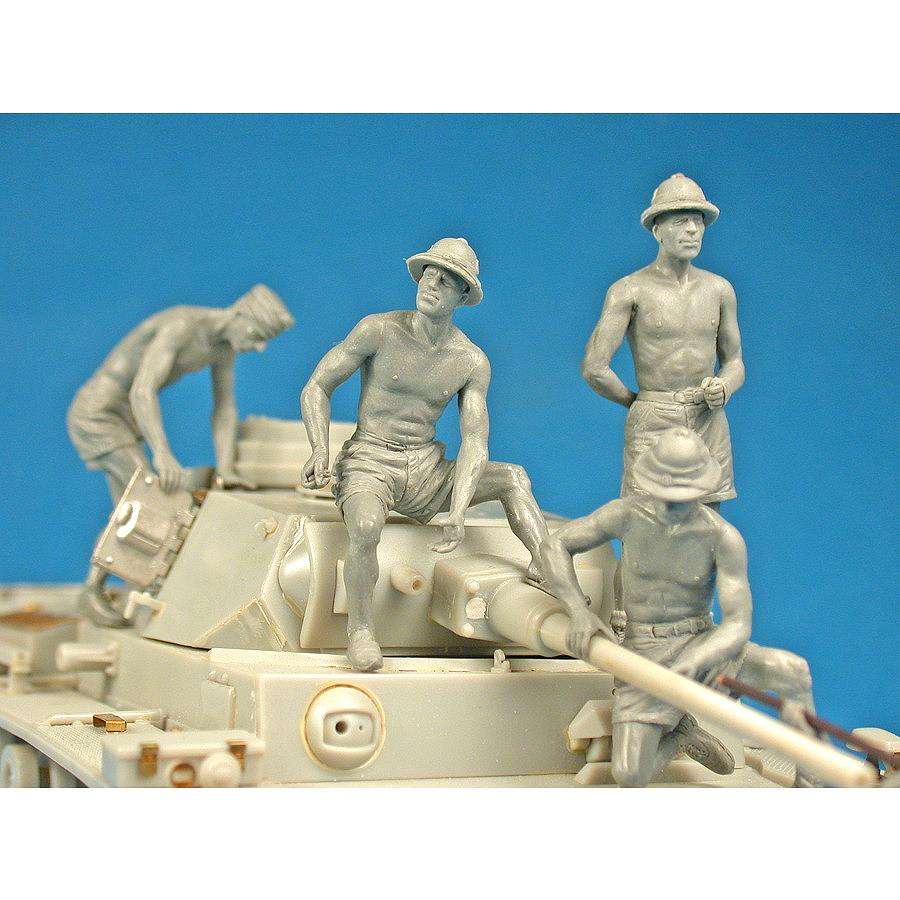 35278 ドイツ戦車兵アフリカ兵団フィギュアセット5体入 | ミニ