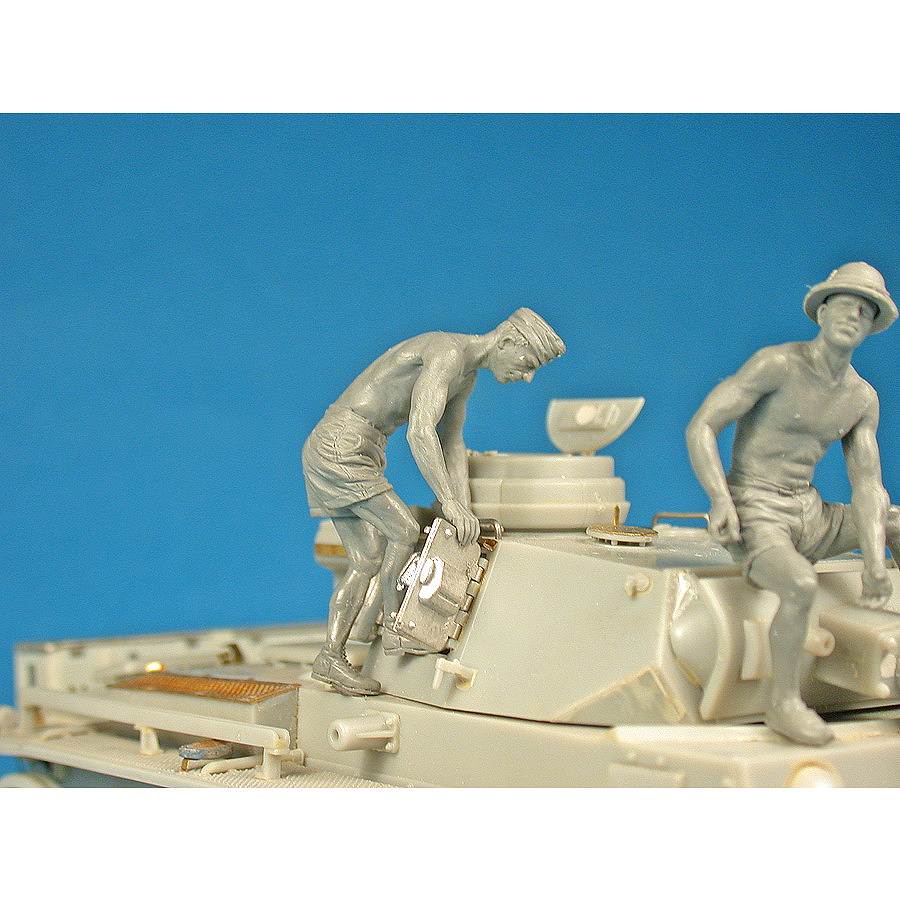 (未使用･未開封品)　ミニアート 1/35 ドイツ軍 ドイツ戦車兵 アフリカ兵団 フィギュアセット 5体入り 武器・装備品付 プラモデル MA35278 bt0tq1u 35278 ドイツ戦車兵アフリカ兵団フィギュアセット5体入 | ミニアート
