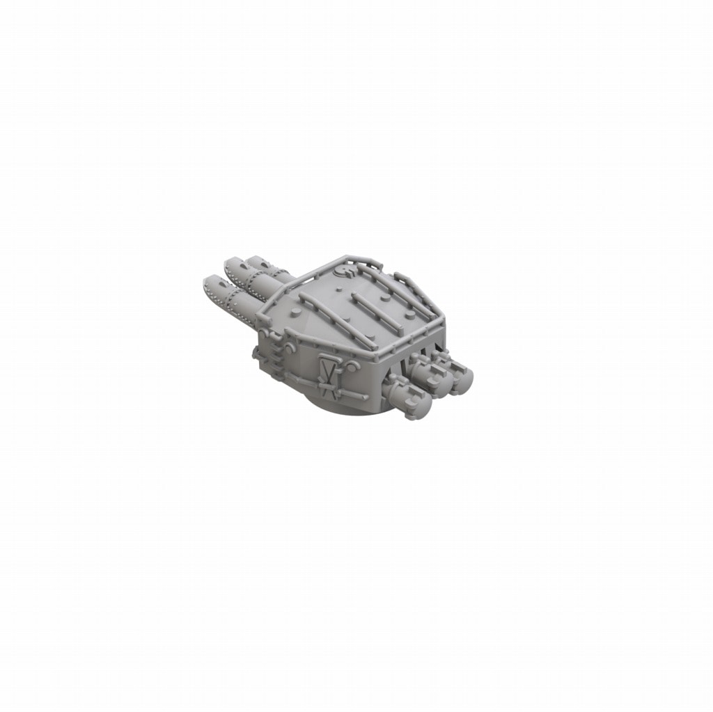 SO700164 日本海軍 九〇式三連装魚雷発射管一型 610mm 1930年