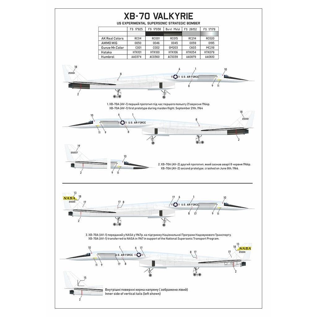 14701 1/144 XB-70 �����륭�꡼ �����ά����