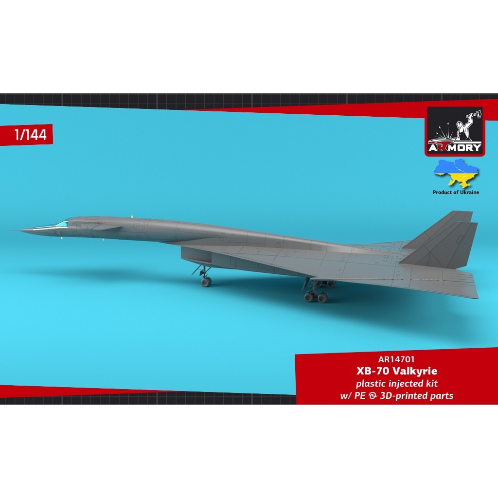 再入荷】14701 1/144 XB-70 ヴァルキリー 試作戦略爆撃 | アーモリー