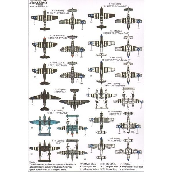 X72196 Dデイ 70周年記念 Pt.3 アメリカ第8空軍/アメリカ第9空軍