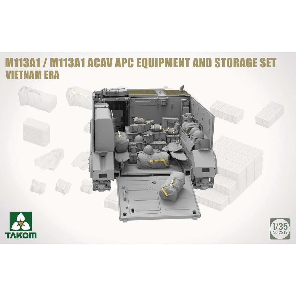 ��ͽ��������2217 1/35 M113A1/M113A1 ACAV APC�Ѽֺ��ʥ��å� (�٥ȥʥ������)