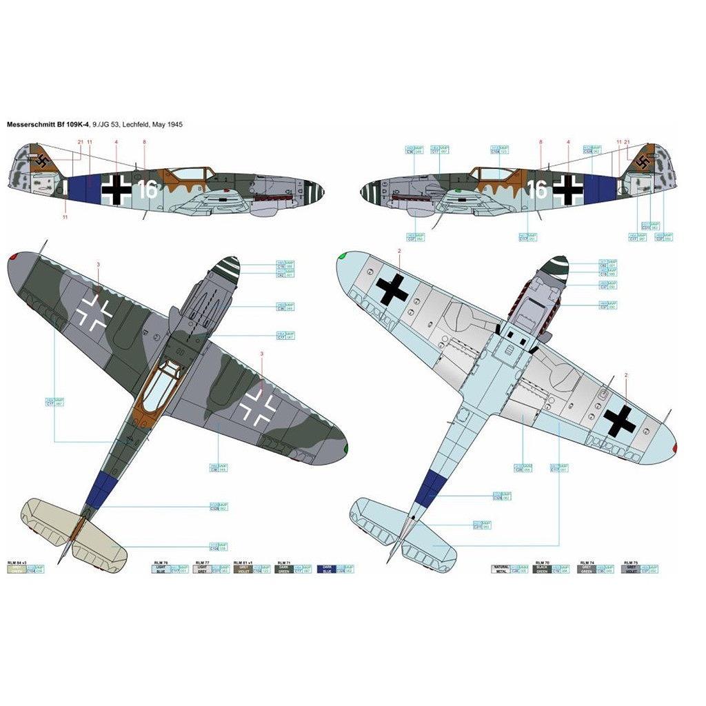�ڿ����ʡۥ����ȥ������륭�å� 200-D72041 ��å�������ߥå� Bf109K-4 Pt.1