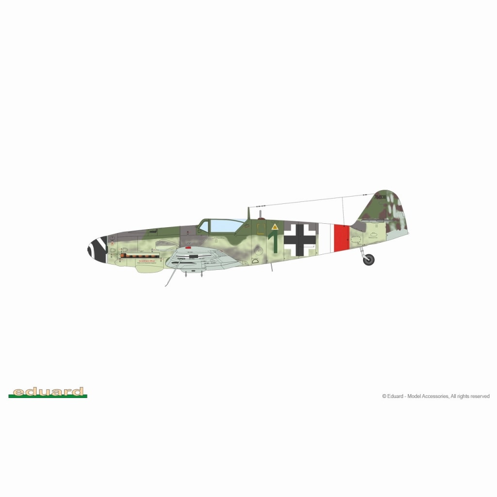 82162 1/48 Bf109G-14/AS プロフィパック | エデュアルド eduard