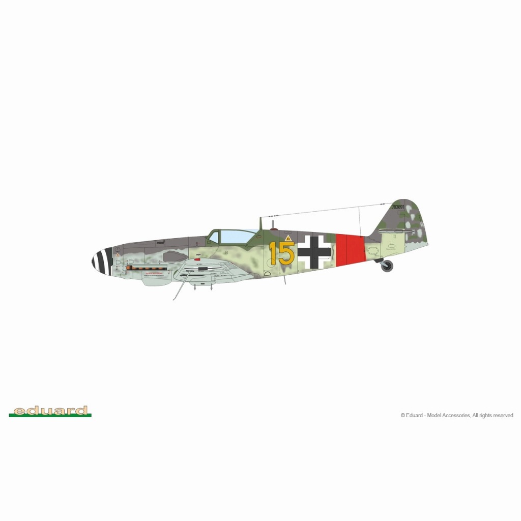 82162 1/48 Bf109G-14/AS プロフィパック | エデュアルド eduard