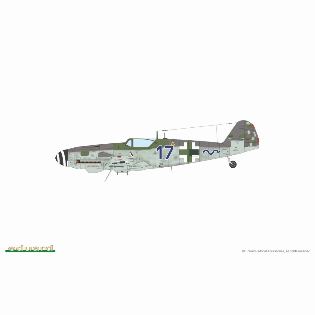82162 1/48 Bf109G-14/AS プロフィパック | エデュアルド eduard