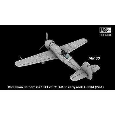 72565 ルーマニア IAR.80 初期型 & IAR.80A戦闘機 2機セット