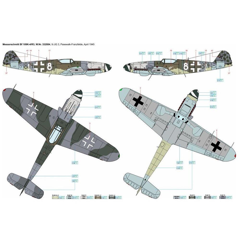 �ڿ����ʡۥ����ȥ������륭�å� 200-D72042 ��å�������ߥå� Bf109K-4 Pt.2