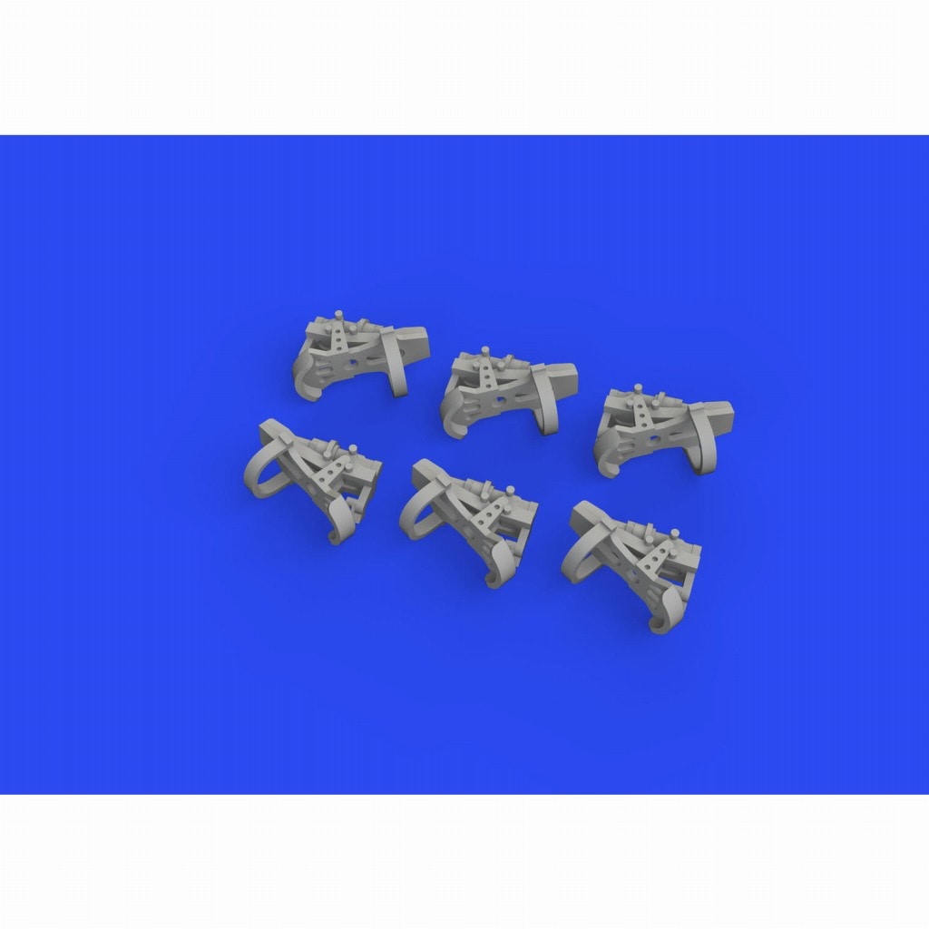 ブラッシン672292 1/72 WW.II ドイツ機ラダーペダル (3機分入り