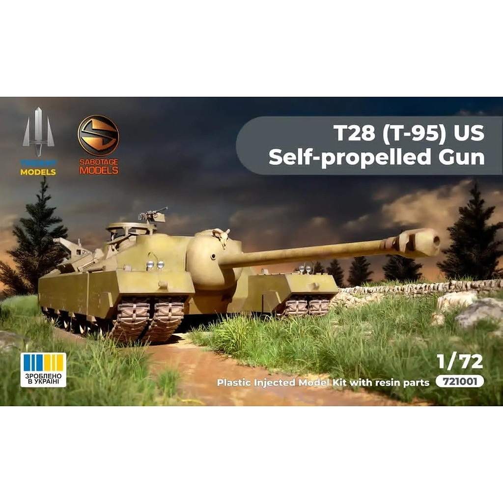 �ڿ����ʡ�721001 1/72 ����ꥫ T28 (T95) Ķ�����