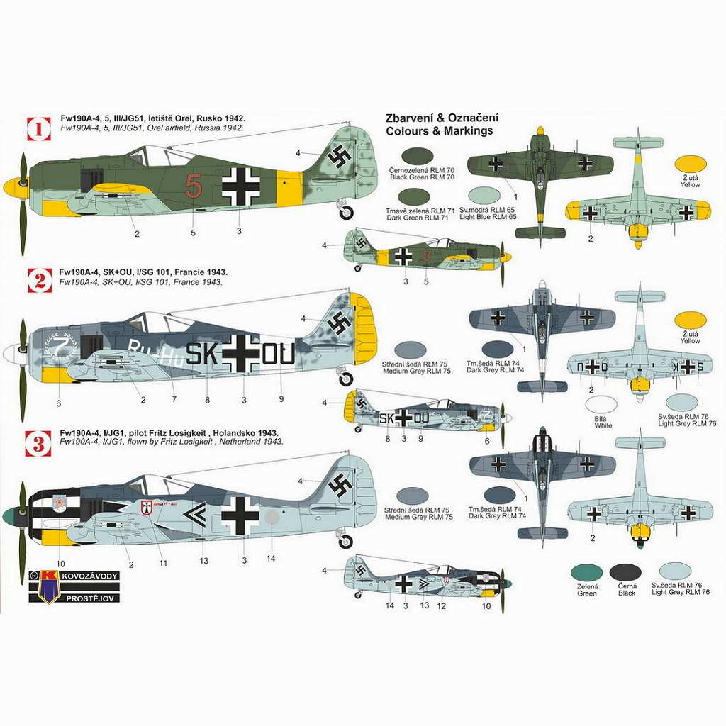 KPM0492 1/72 フォッケウルフ Fw190A-4 | KP モデルズ KP MODELS