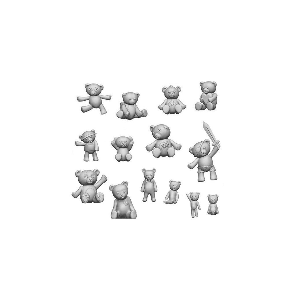 再入荷】GSWD-2926 ジオラマアクセサリー テディベアぬいぐるみセット
