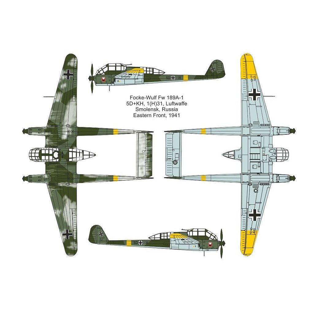 14445 1/144 Fw189A-2 �����ա� �ߵ��º�