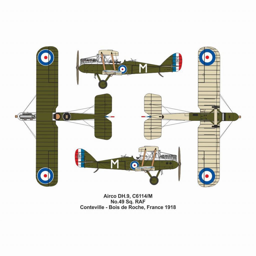 14425 1/144 ������ DH.9 �ǥ奢�륳���