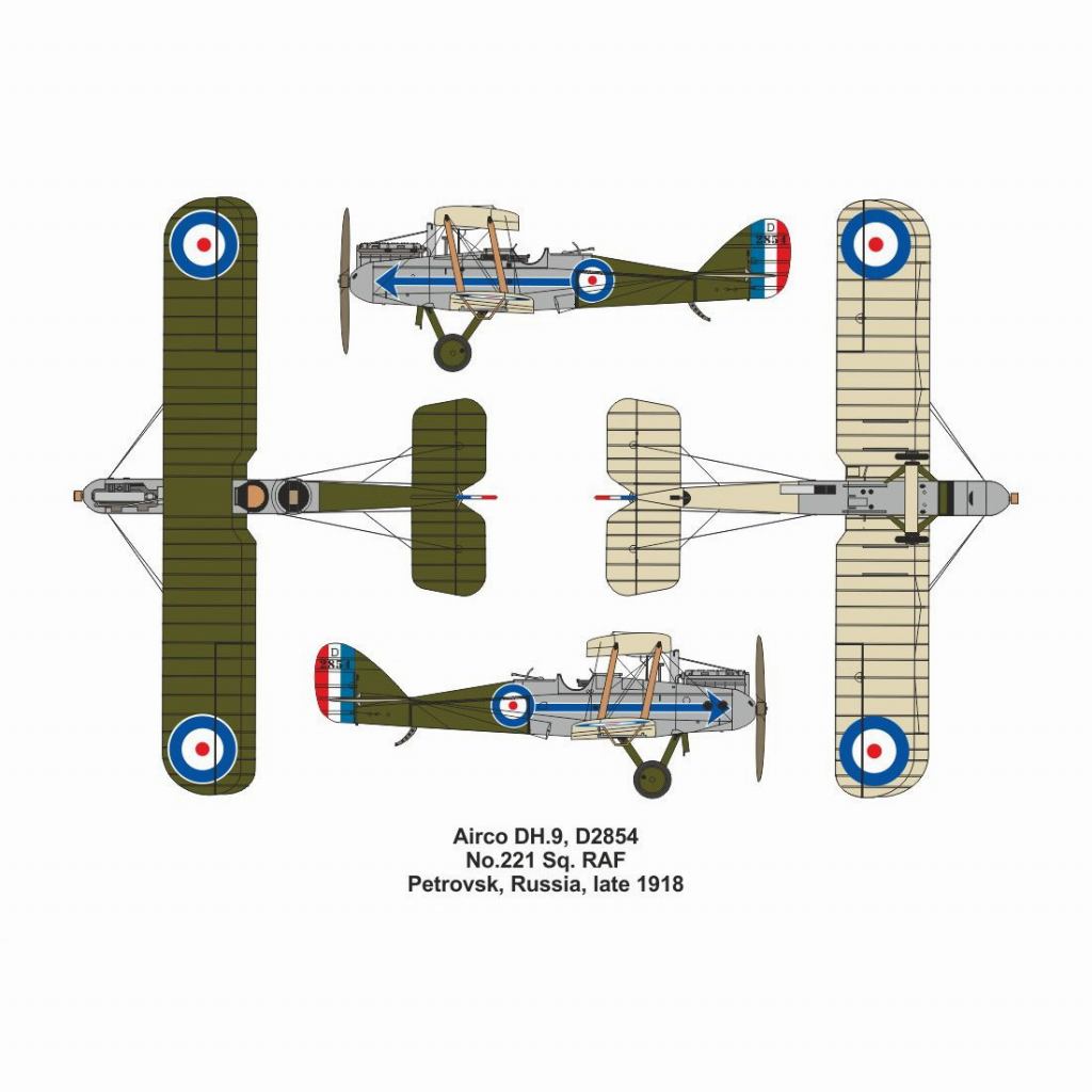 14425 1/144 ������ DH.9 �ǥ奢�륳���