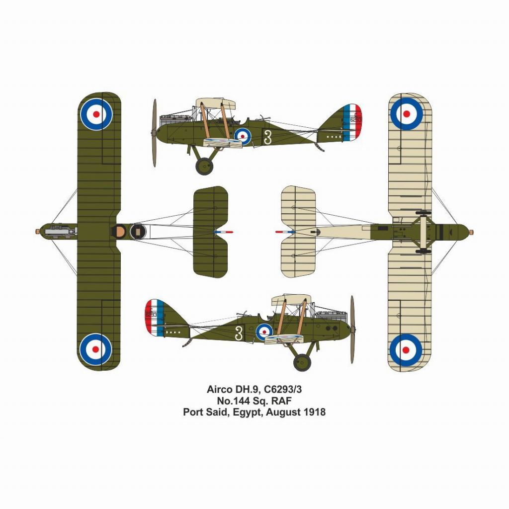 14425 1/144 ������ DH.9 �ǥ奢�륳���