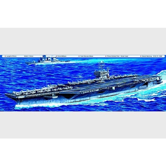写真集 原子力空母【ステニス】 05733)米国海軍 ニミッツ級原子力空母 CVN-74 ジョン・C