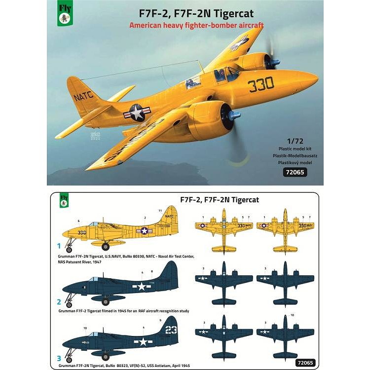 72065 1/72 グラマン F7F-2/2N タイガーキャット | フライ FLY