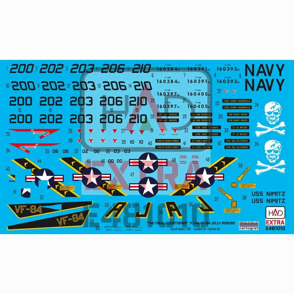 E481010 1/48 F-14A VF-84 