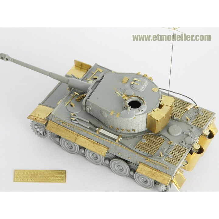 E72-023 WWII 独軍 タイガーI ゲペックカステン | E.T.MODEL ETモデル