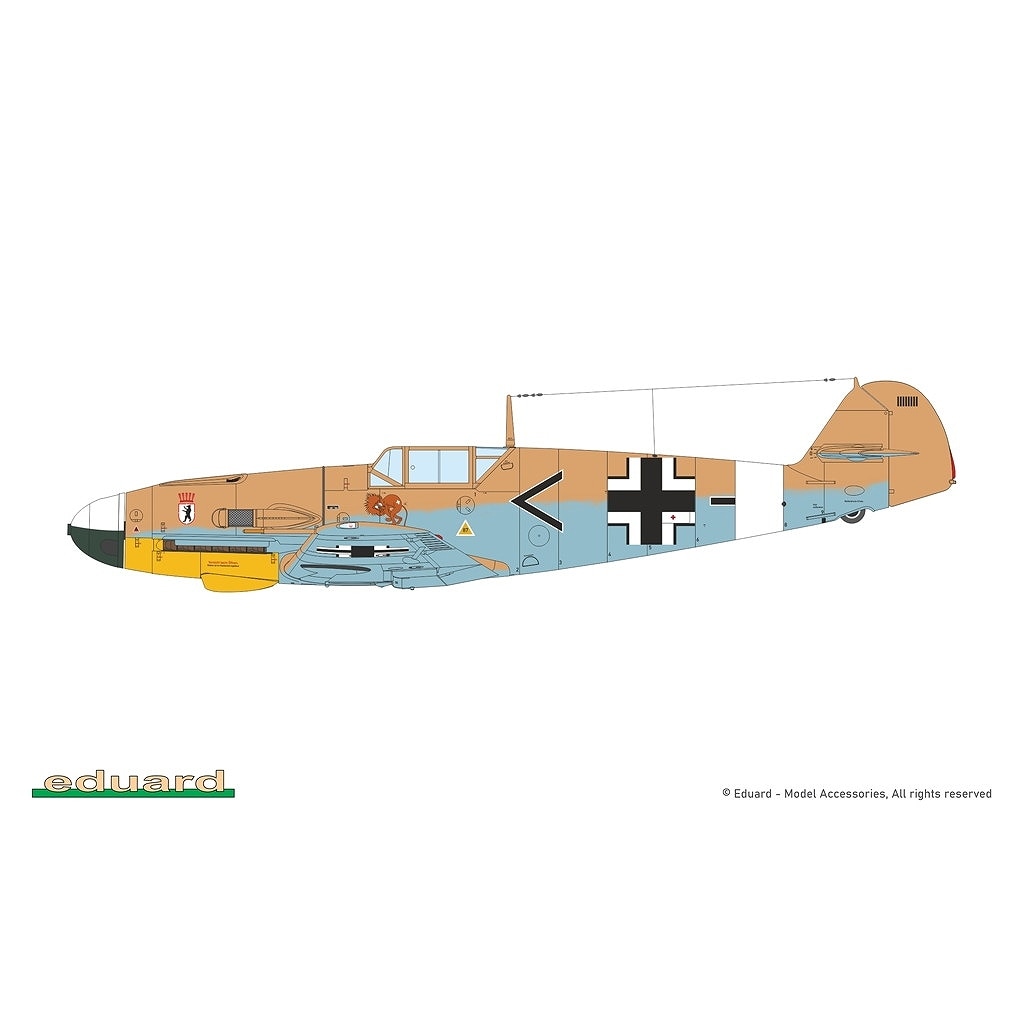 2112 1/72 ｢アフリカ｣ メッサーシュミット Bf109F/G デュアルコンボ