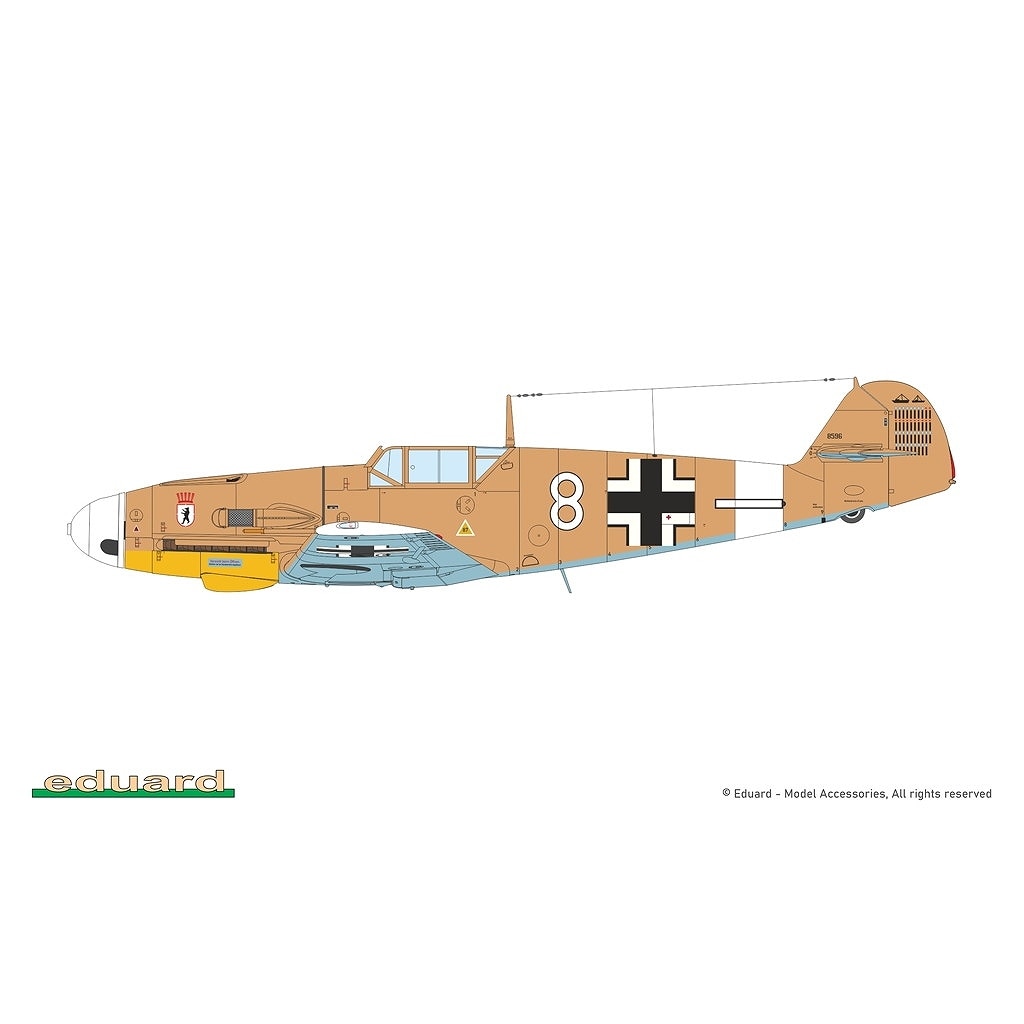2112 1/72 ｢アフリカ｣ メッサーシュミット Bf109F/G デュアルコンボ