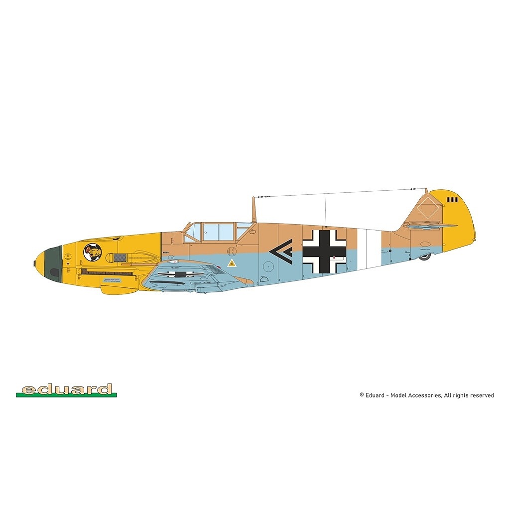 2112 1/72 ｢アフリカ｣ メッサーシュミット Bf109F/G デュアルコンボ
