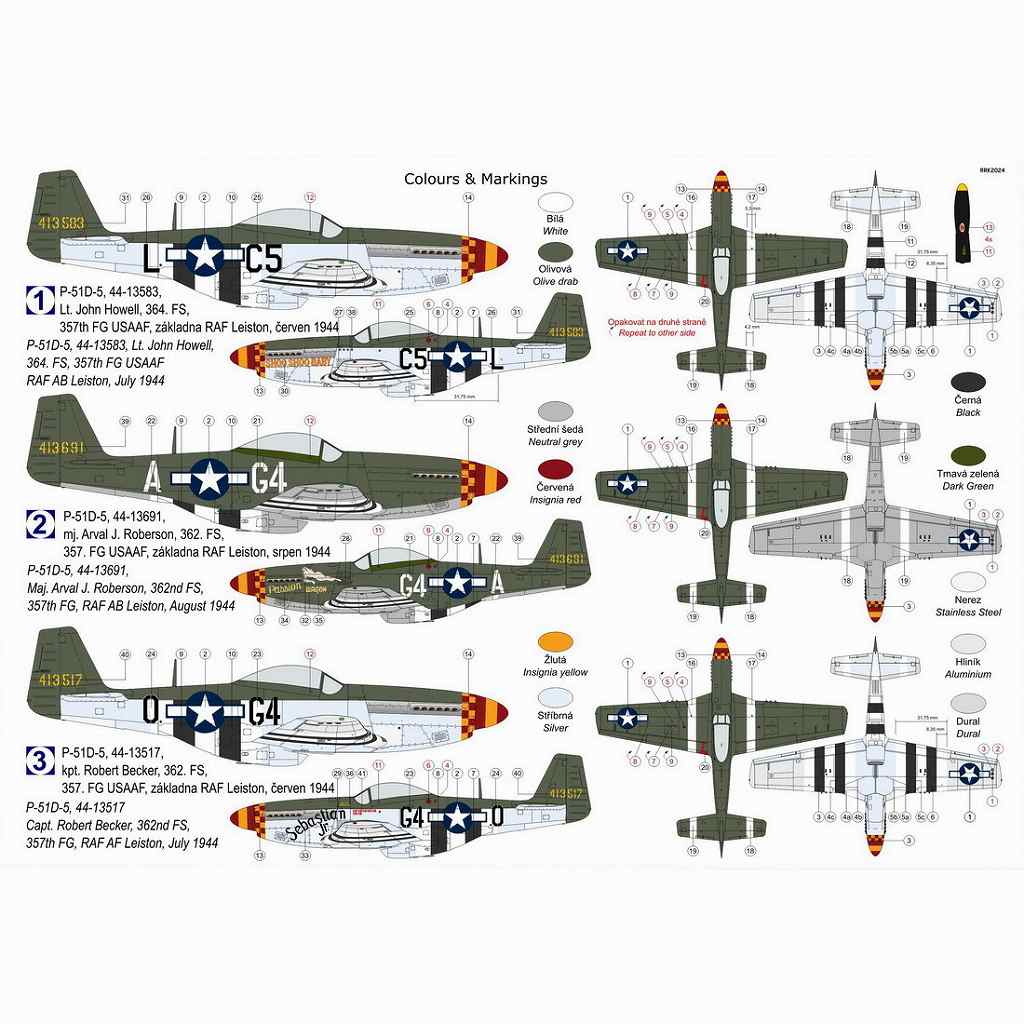 KPM0439 1/72 P-51D-5 マスタング 