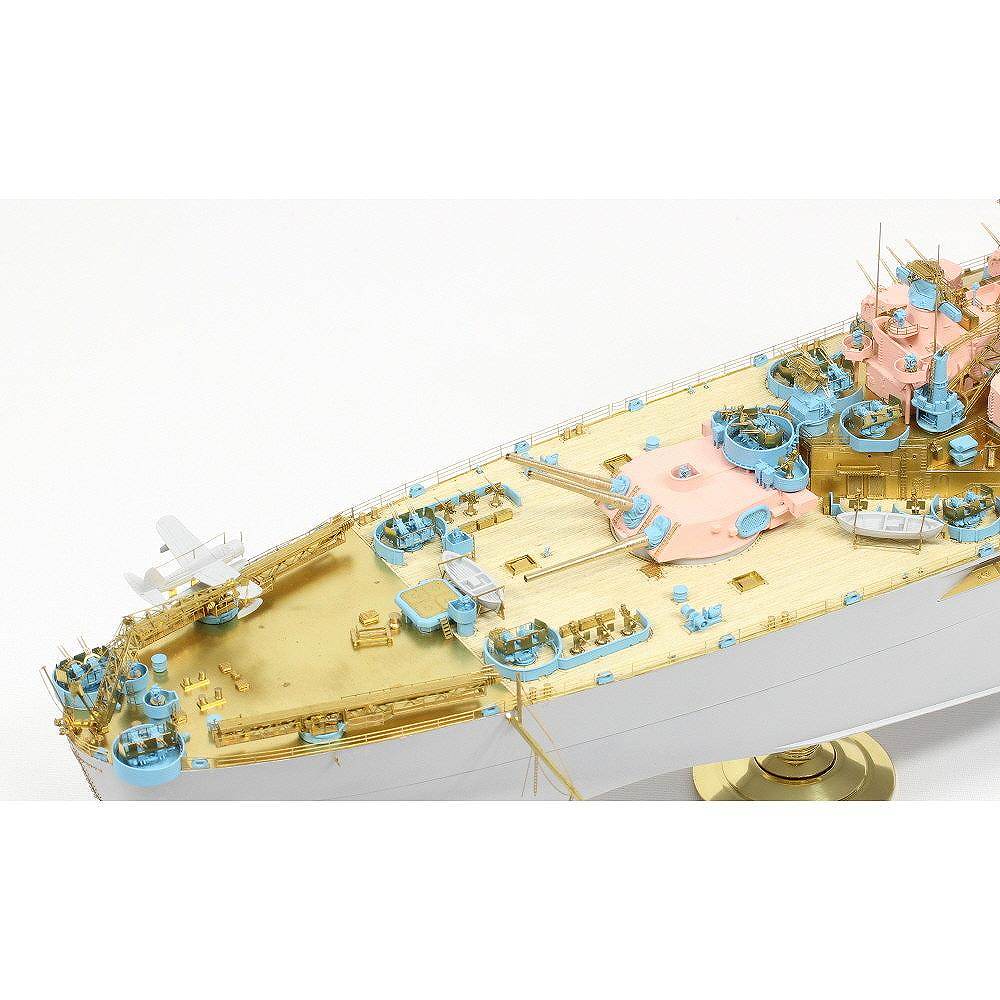 37037FB アメリカ海軍 戦艦 BB-59 マサチューセッツ 1945 ディテール