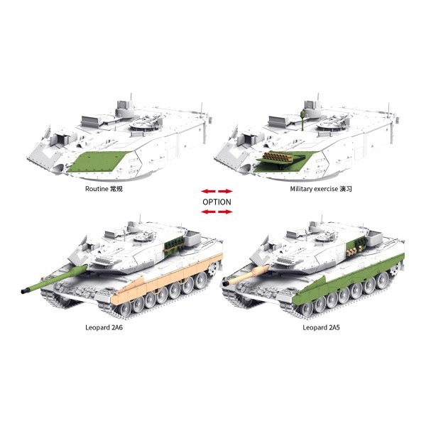 TK7201 レオパルド2 A5/A6 | ボーダーモデル Border Model | AFV,大